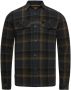PME Legend Zwarte Casual Overhemd Long Sleeve Shirt Cotton Yarn Dyed Check - Thumbnail 3