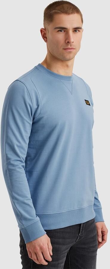 PME LEGEND Heren Truien & Vesten Crewneck Airstrip Sweat Blauw - Foto 4