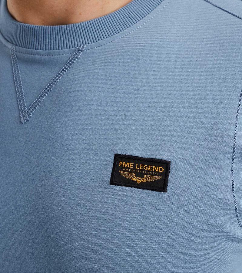 PME LEGEND Heren Truien & Vesten Crewneck Airstrip Sweat Blauw - Foto 2