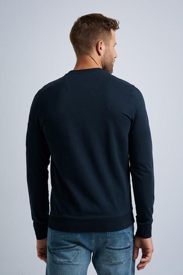 PME LEGEND Heren Truien & Vesten Airstripe Sweat Donkerblauw - Foto 4