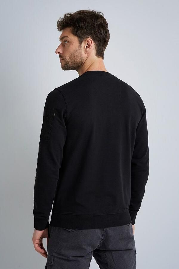 PME LEGEND Heren Truien & Vesten Airstripe Sweat Zwart - Foto 10