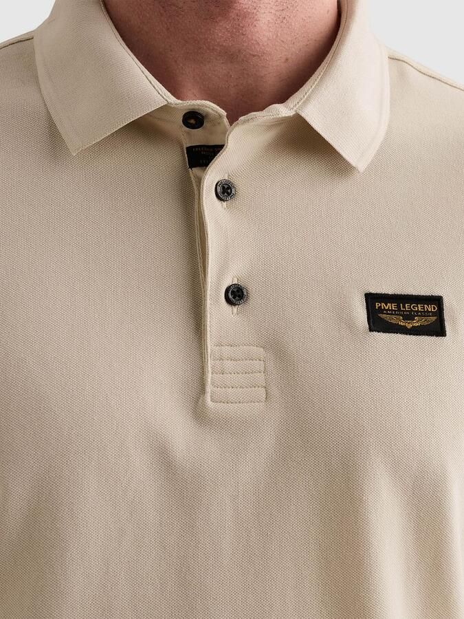 PME LEGEND American Classic polo met lange mouwen en flight pocket - Foto 3