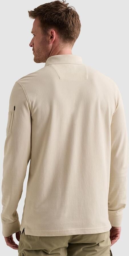 PME LEGEND American Classic polo met lange mouwen en flight pocket - Foto 5