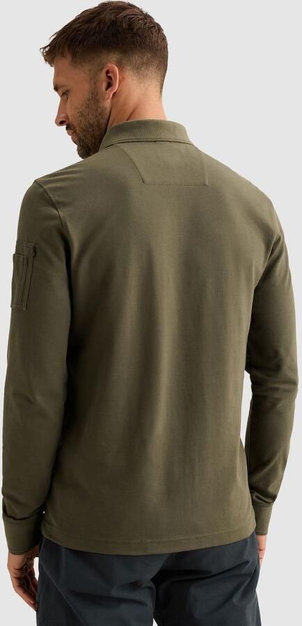 PME LEGEND American Classic polo met lange mouwen en flight pocket - Foto 5
