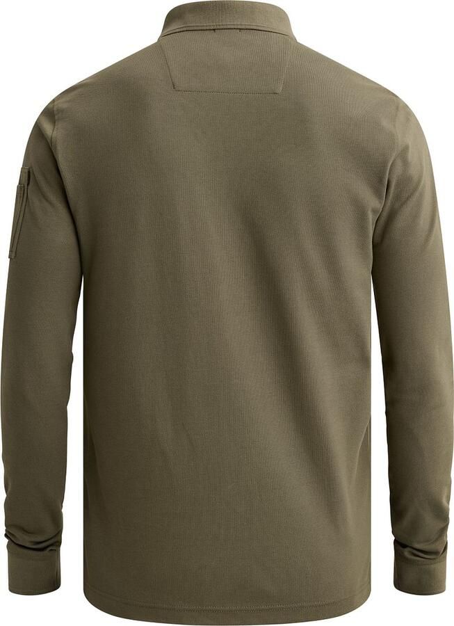 PME LEGEND American Classic polo met lange mouwen en flight pocket - Foto 4