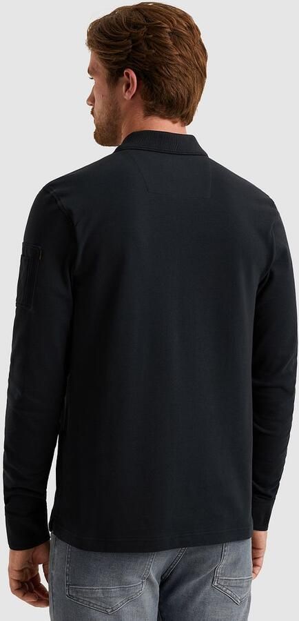 PME Legend American Classic Longsleeve Poloshirt Navy - Foto 4