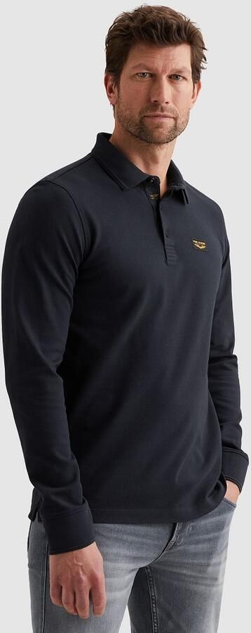 PME Legend American Classic Longsleeve Poloshirt Navy - Foto 7