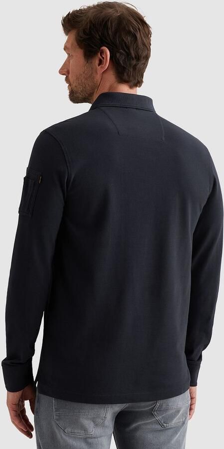 PME Legend American Classic Longsleeve Poloshirt Navy - Foto 6