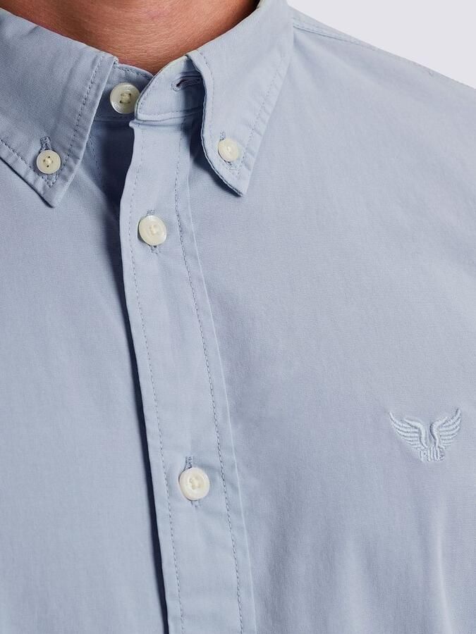 PME Legend regular casual overhemd AMERICAN CLASSIC lichtblauw - Foto 5