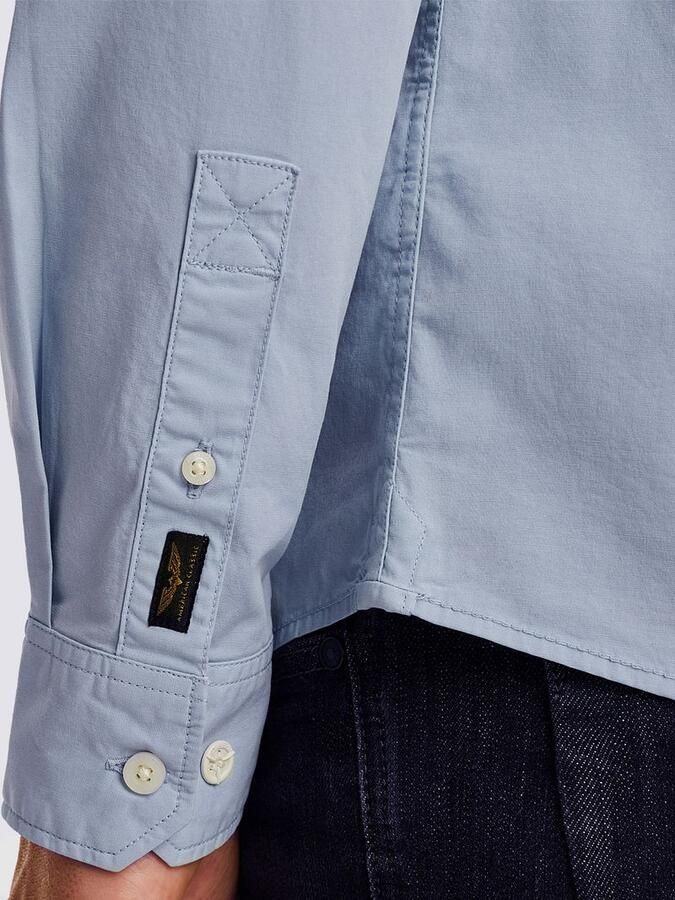 PME Legend regular casual overhemd AMERICAN CLASSIC lichtblauw - Foto 6
