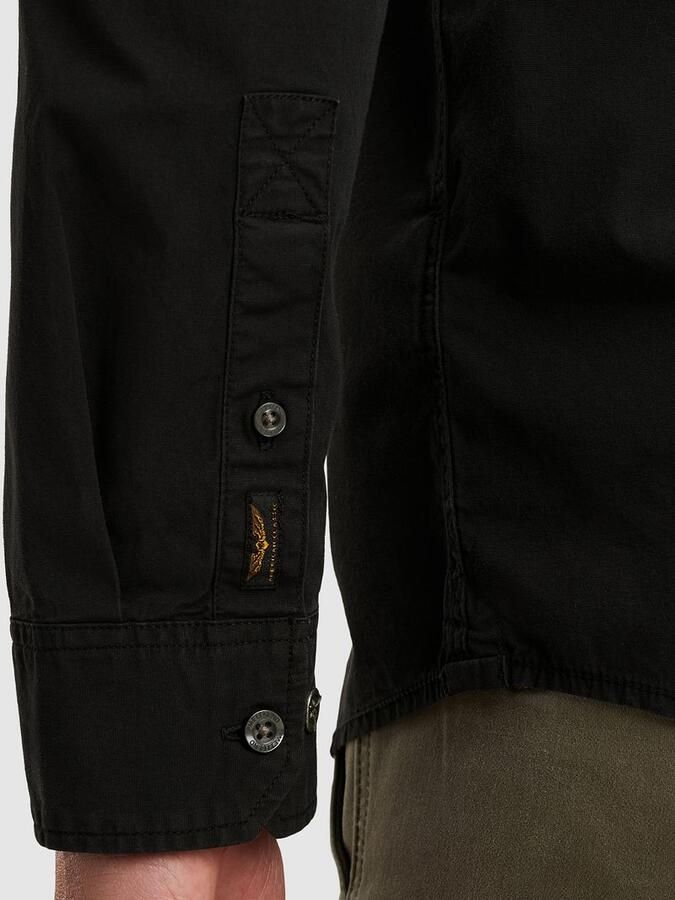 PME Legend regular casual overhemd AMERICAN CLASSIC zwart - Foto 5