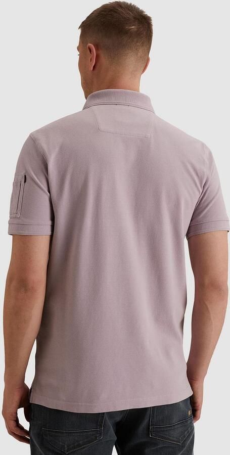 PME LEGEND Heren Polo's & T-shirts Trackway Polo Lila - Foto 6