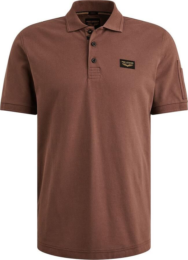 PME Legend American Classic Poloshirt Bruin - Foto 3