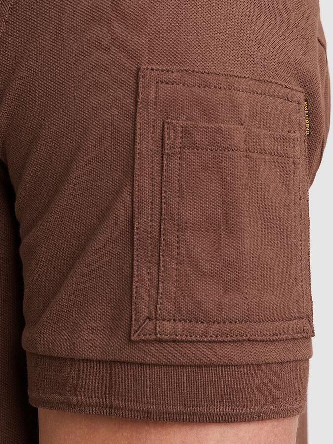 PME Legend American Classic Poloshirt Bruin - Foto 5