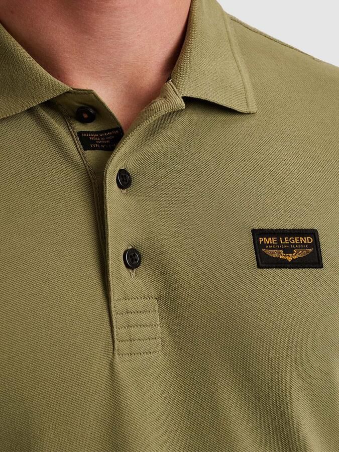 PME Legend American Classic Poloshirt Oil Groen - Foto 3