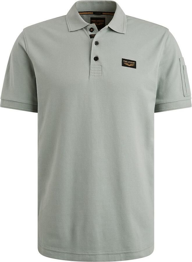 PME Legend American Classic Poloshirt Silver Blue - Foto 3