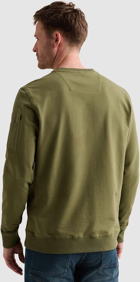 PME LEGEND Heren Truien & Vesten Crewneck American Classic Khaki - Foto 8
