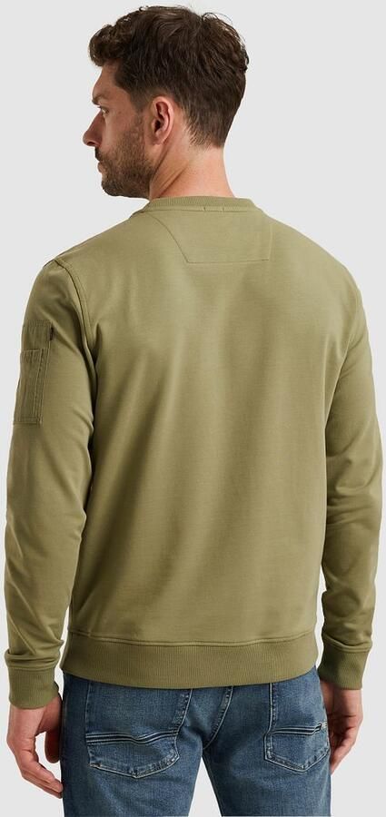 PME Legend American Classic Sweater Oil Groen - Foto 4
