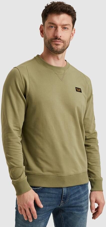 PME Legend American Classic Sweater Oil Groen - Foto 3