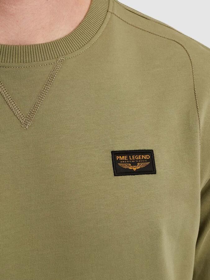 PME Legend American Classic Sweater Oil Groen - Foto 4