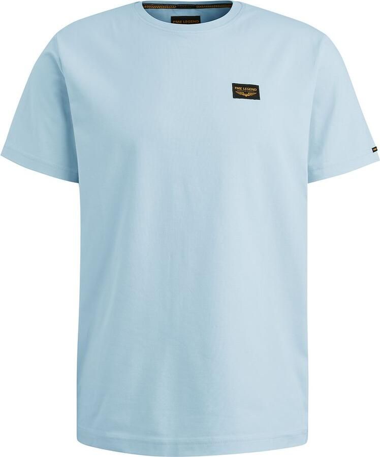 PME LEGEND Heren Polo's & T-shirts Short Sleeve R-neck Guyver Tee Lichtblauw - Foto 7