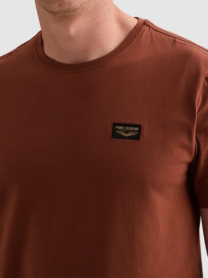 PME LEGEND American Classic T-shirt van katoen met stretch - Foto 3