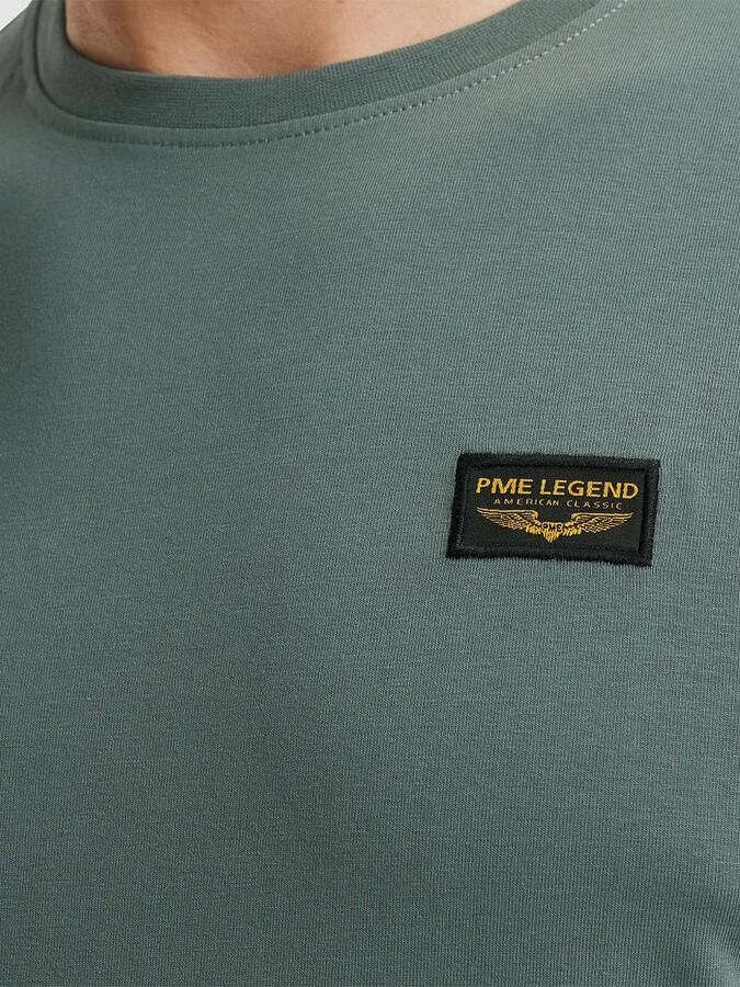 PME LEGEND Heren Polo's & T-shirts Short Sleeve R-neck Guyver Tee Khaki - Foto 7