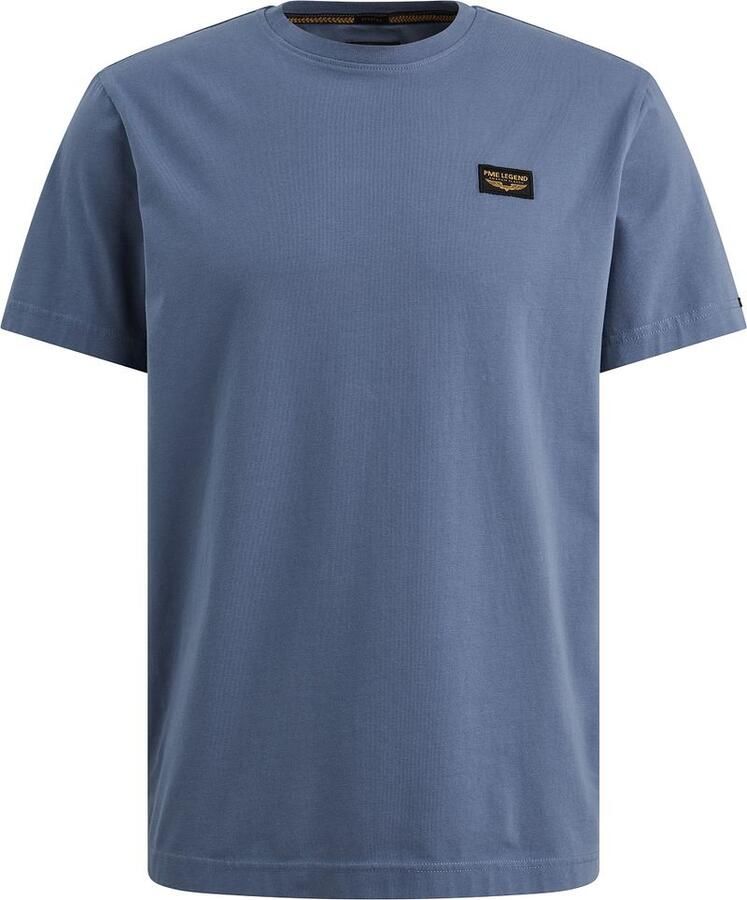 PME LEGEND Heren Polo's & T-shirts Short Sleeve R-neck Guyver Tee Blauw - Foto 5