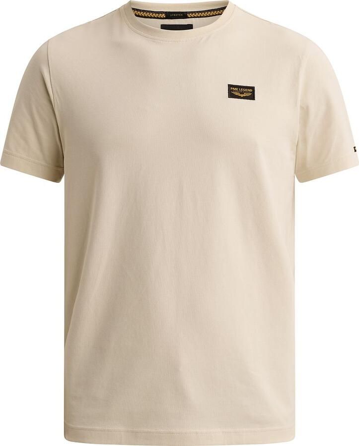 PME LEGEND Heren Polo's & T-shirts Short Sleeve R-neck American Classic Ecru - Foto 7