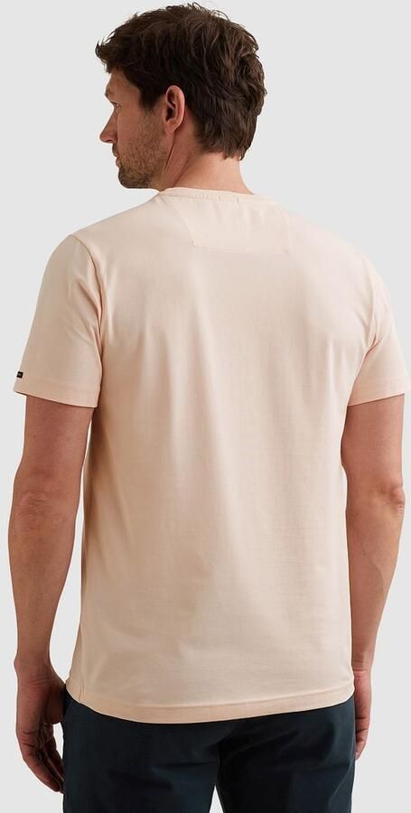 PME LEGEND Heren Polo's & T-shirts Short Sleeve R-neck Guyver Tee Lichtroze - Foto 8