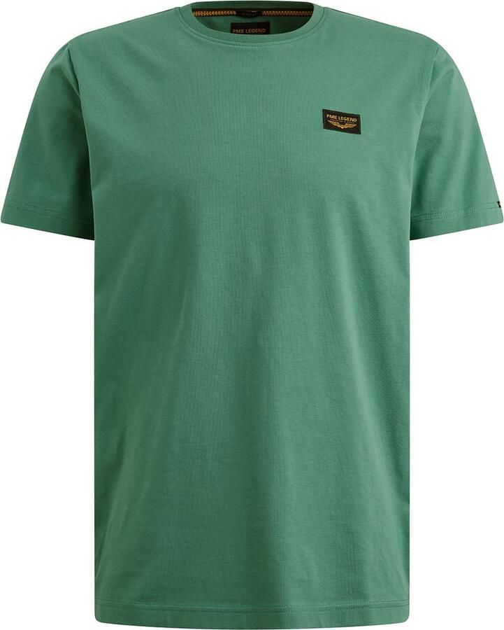 PME LEGEND Heren Polo's & T-shirts Short Sleeve R-neck Guyver Tee Groen
