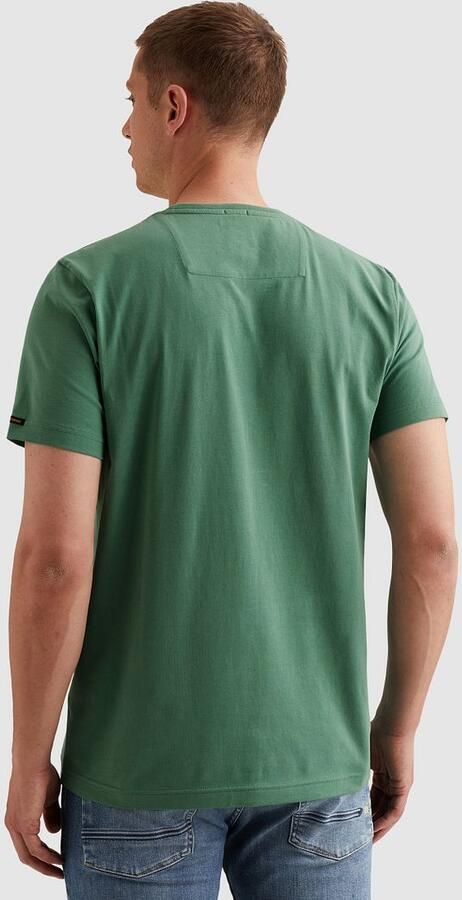 PME LEGEND Heren Polo's & T-shirts Short Sleeve R-neck Guyver Tee Groen - Foto 3