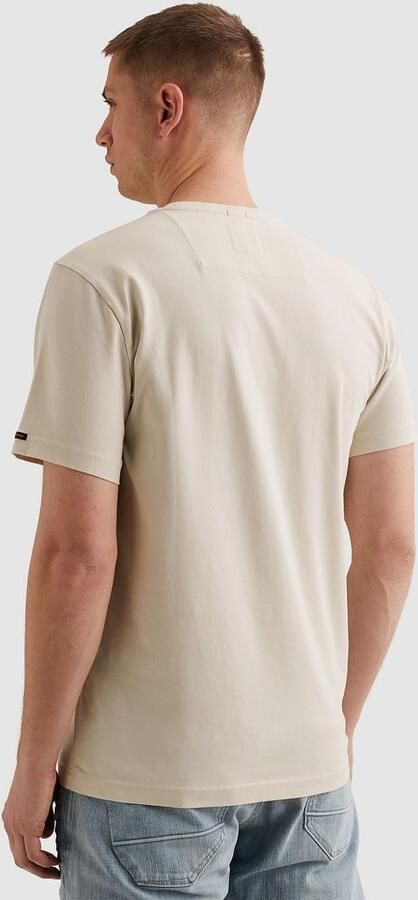 PME LEGEND Heren Polo's & T-shirts Short Sleeve R-neck Guyver Tee Ecru - Foto 9