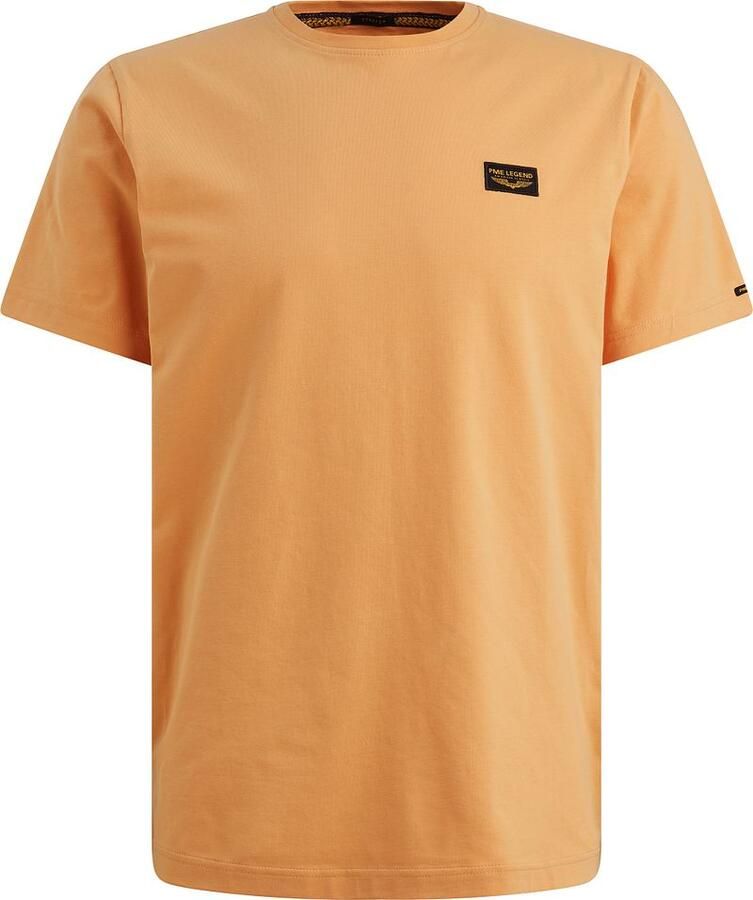 PME LEGEND Heren Polo's & T-shirts Short Sleeve R-neck Guyver Tee Perzik - Foto 5