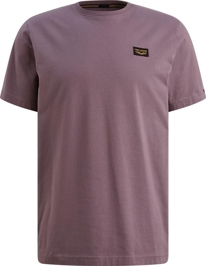 PME Legend American Classic T-Shirt Moonscape Paars - Foto 4