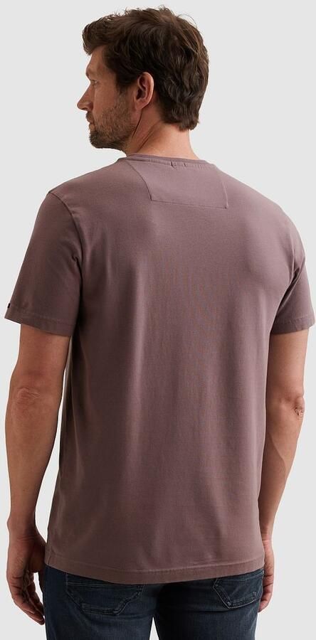 PME Legend American Classic T-Shirt Moonscape Paars - Foto 7