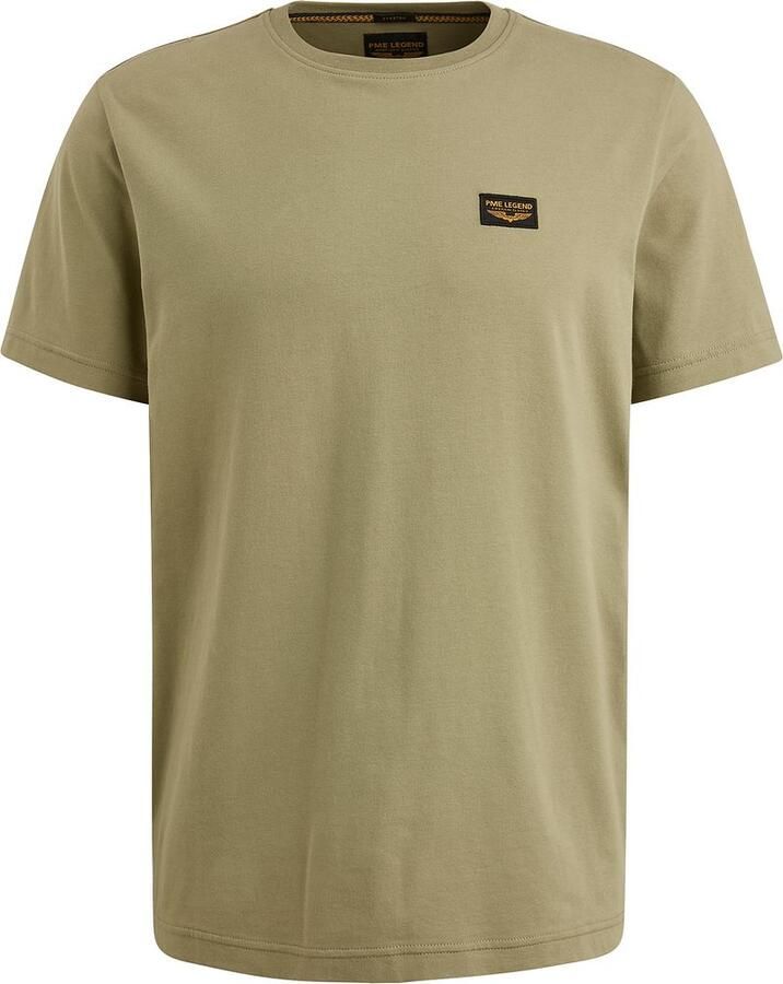 PME Legend T-shirt met labeldetail model 'Guyver'