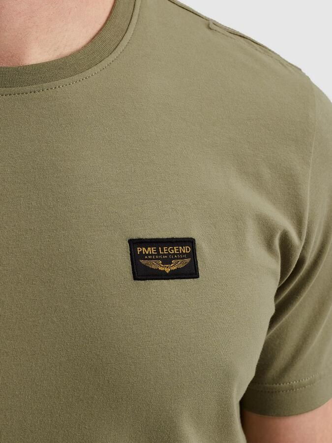 PME Legend T-shirt met labeldetail model 'Guyver' - Foto 2