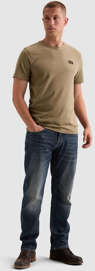 PME LEGEND Heren Polo's & T-shirts Short Sleeve R-neck American Classic Zand - Foto 9