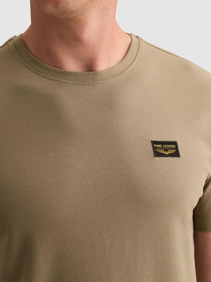 PME LEGEND Heren Polo's & T-shirts Short Sleeve R-neck American Classic Zand - Foto 7