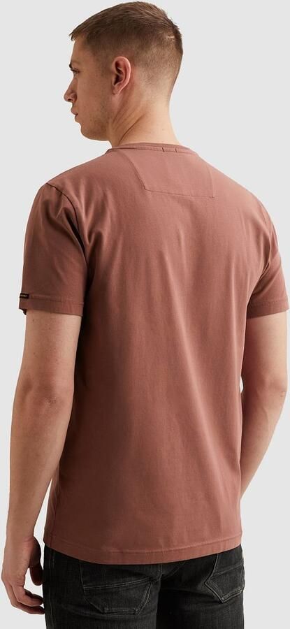 PME LEGEND Heren Polo's & T-shirts Short Sleeve R-neck Guyver Tee Bordeaux - Foto 7