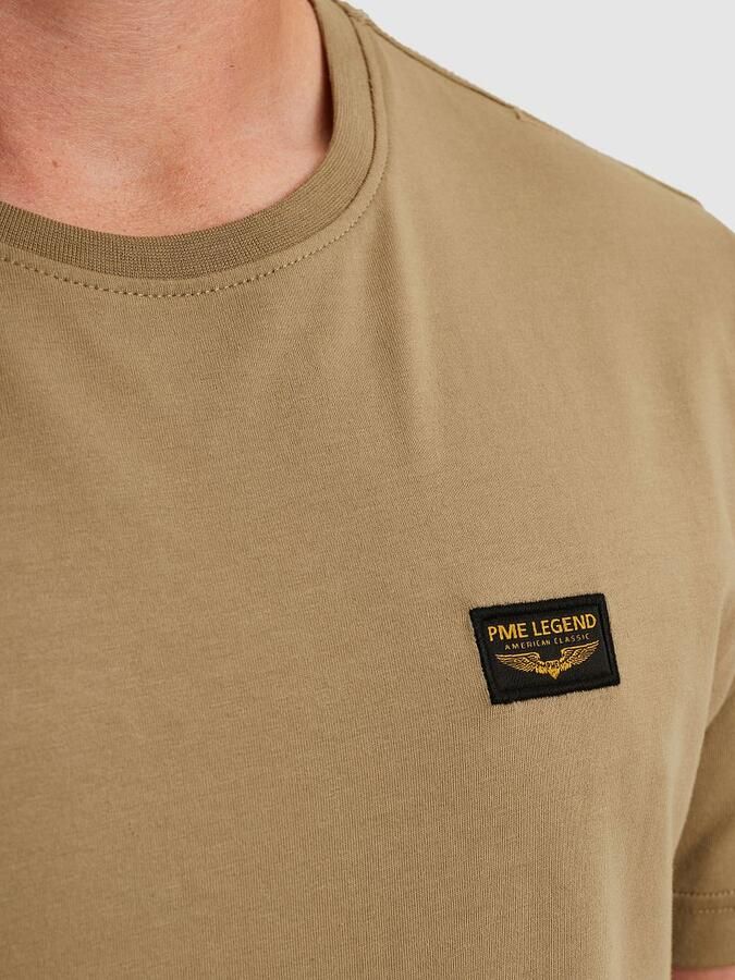 PME Legend American Classic T-Shirt Seneca Rock Beige - Foto 4