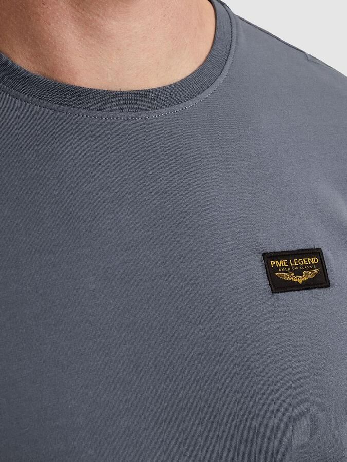 PME Legend American Classic T-Shirt Vintage Indigo - Foto 4