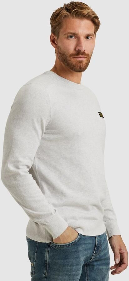 PME Legend American Classic Trui Lichtgrijs Melange - Foto 7