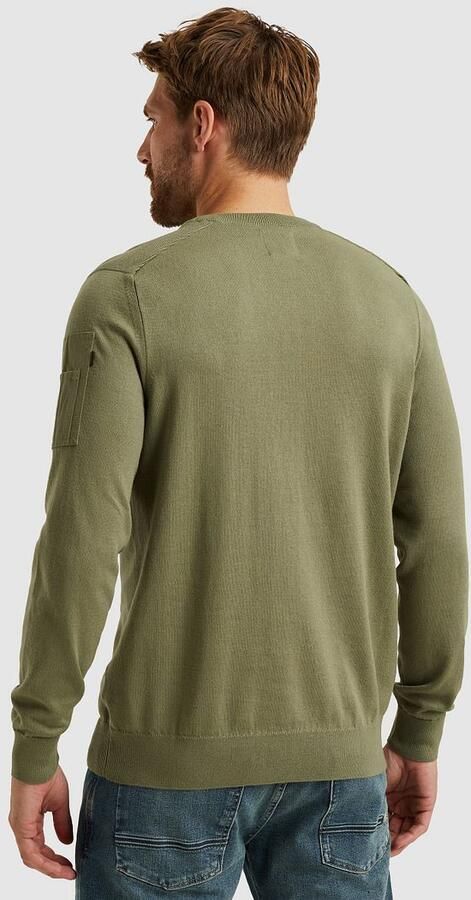 PME LEGEND Heren Truien & Vesten American Classic Knit Khaki - Foto 9