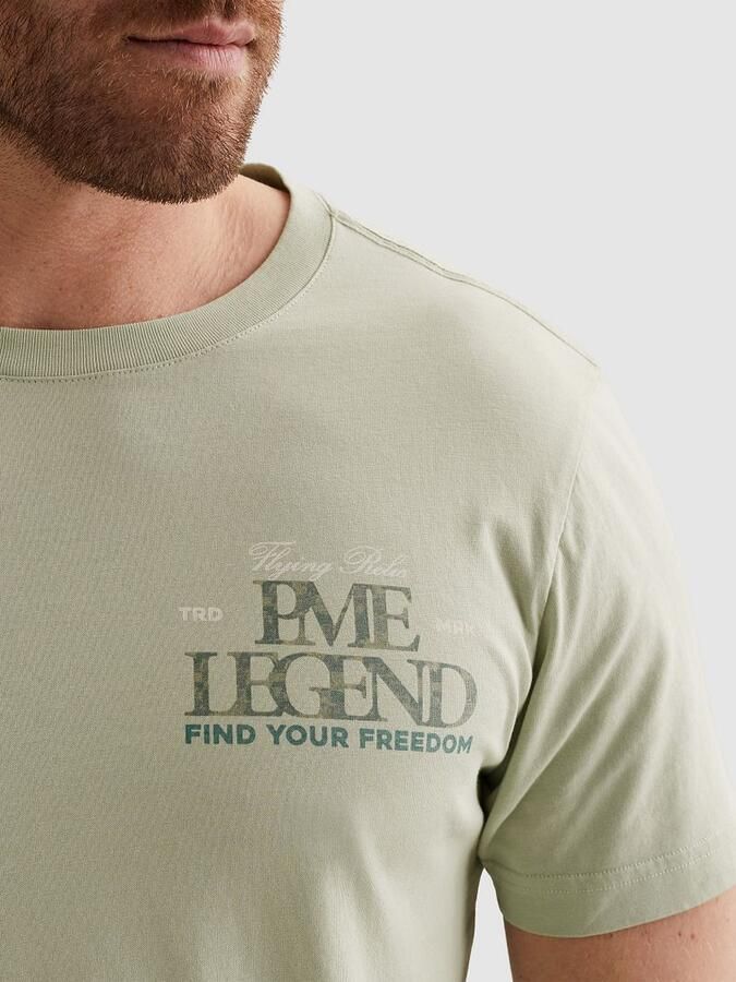 PME LEGEND Heren Polo's & T-shirts Short Sleeve R-neck Small Art Package B+t Only Mint - Foto 2