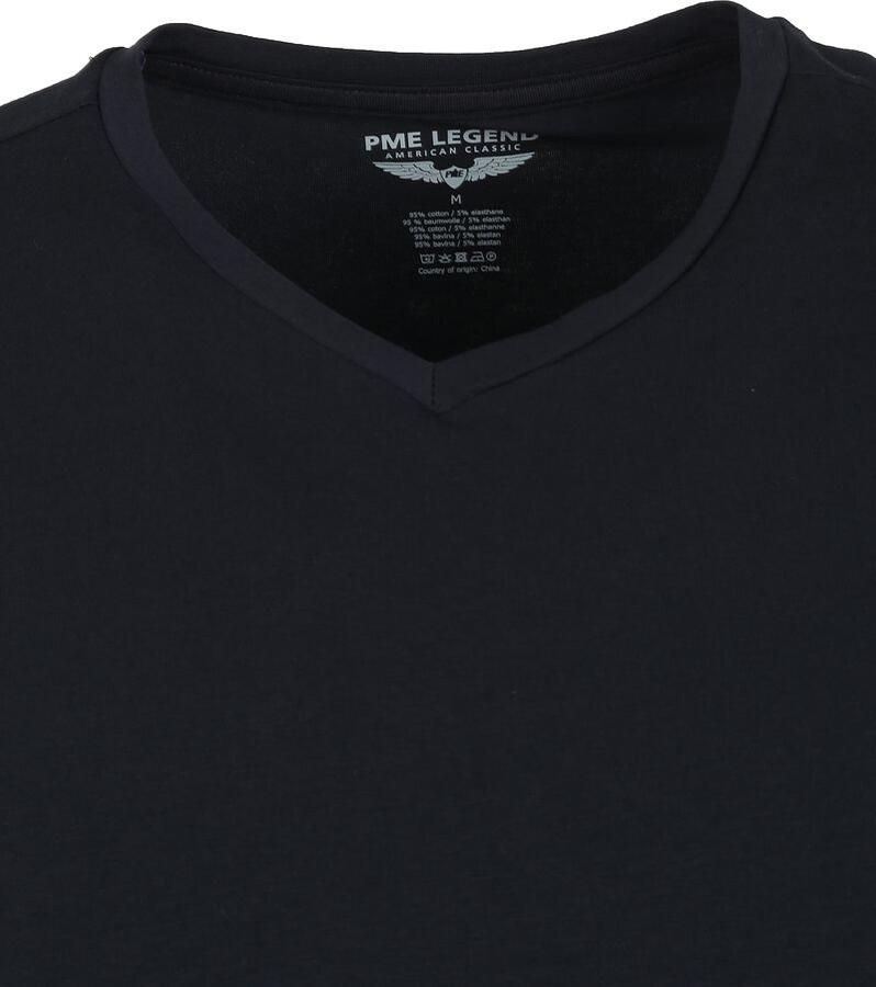 PME Legend Slim fit Heren T-shirt V-hals 2-pack - Foto 6