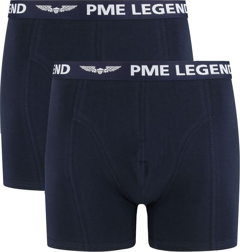 PME Legend Boxer Shorts Cotton Elastan Blauw Heren