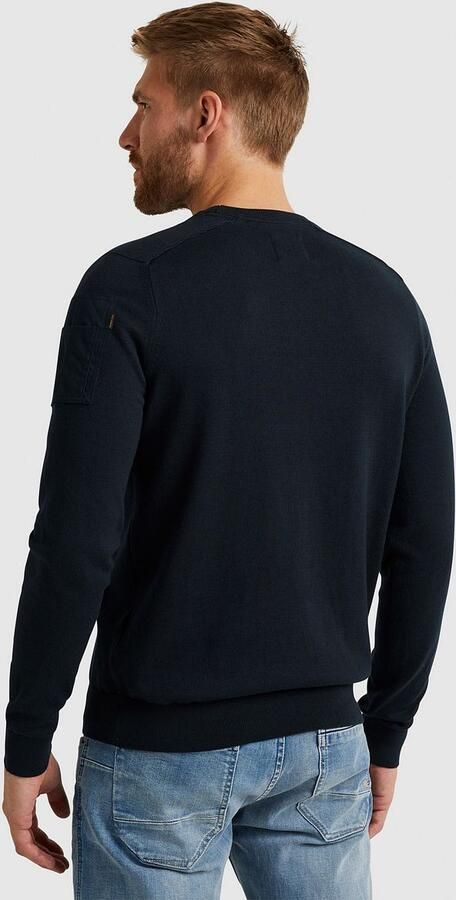 PME LEGEND Heren Truien & Vesten R-neck American Classic Buckley Knit Blauw - Foto 11
