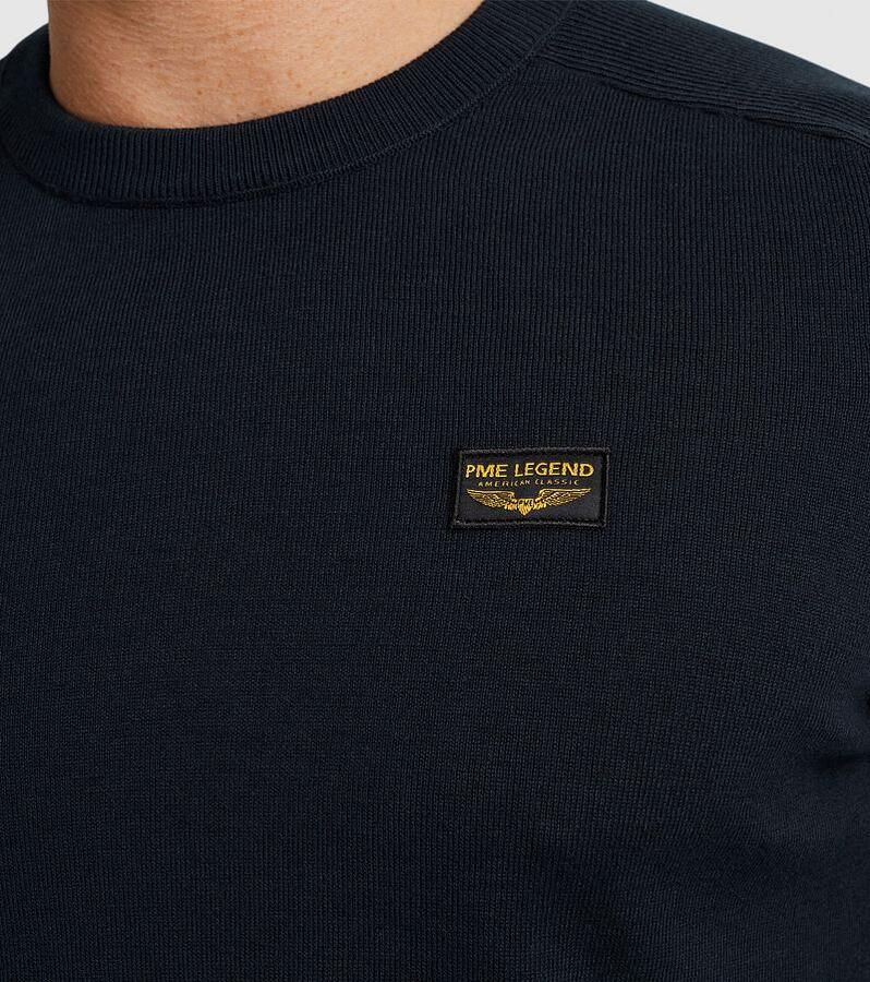 PME LEGEND Heren Truien & Vesten R-neck American Classic Buckley Knit Blauw - Foto 9